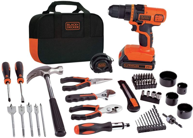 black-decker-20v-max-drill-home-tool-kit-68-piece-ldx120pk-black-orange